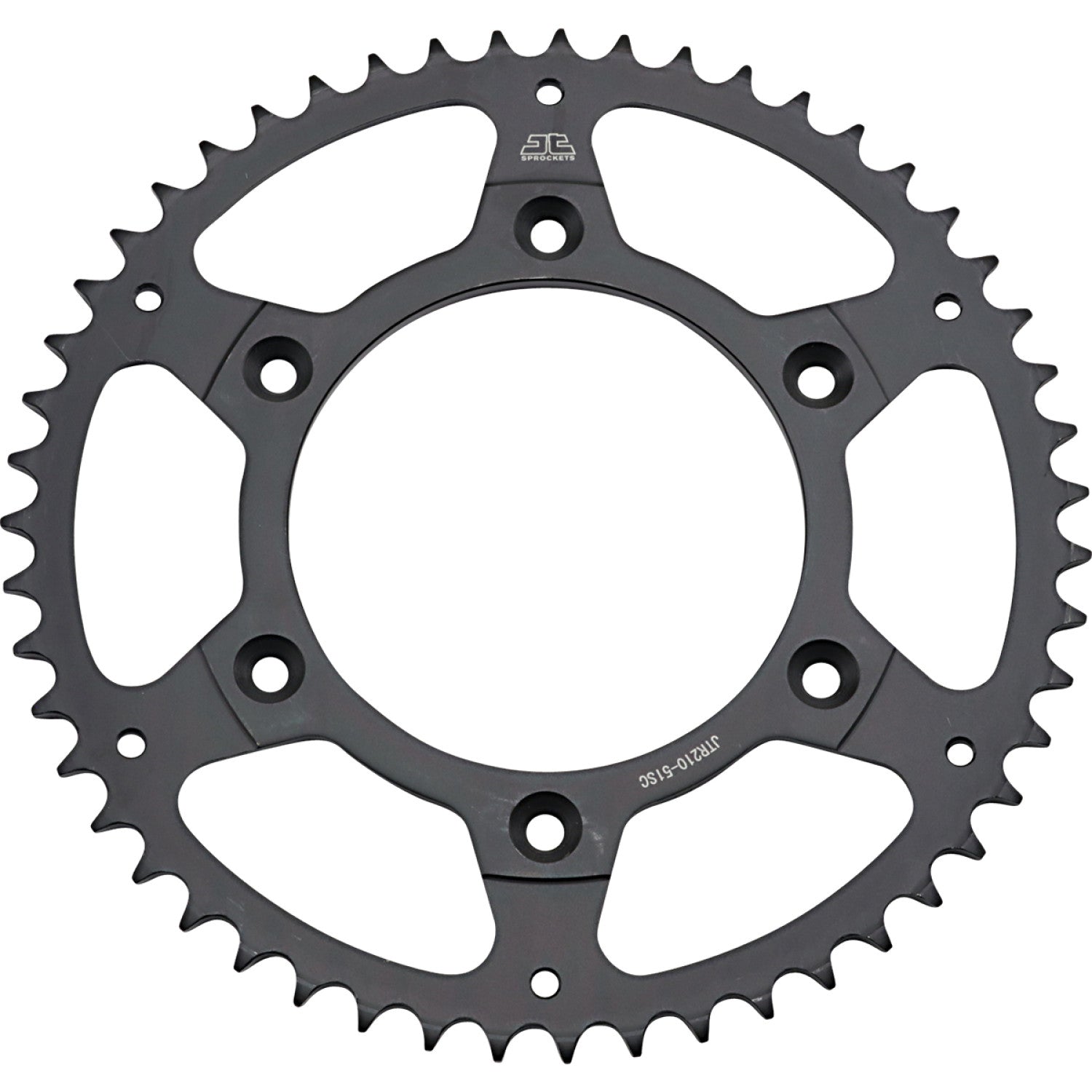 JT SPROCKETS Rear Sprocket - 51 Tooth - Honda JTR210.51SC by JT Rear Sprockets   Steel Type