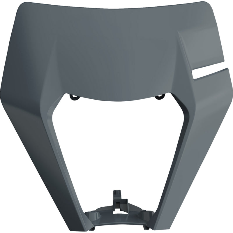 POLISPORT Headlight Mask - Gray 8666800003 by Polisport