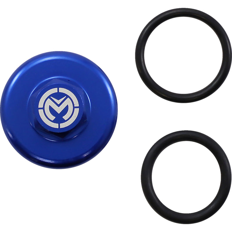 Moose Racing Oil Cap - Blue - Husqvarna T14-6301L