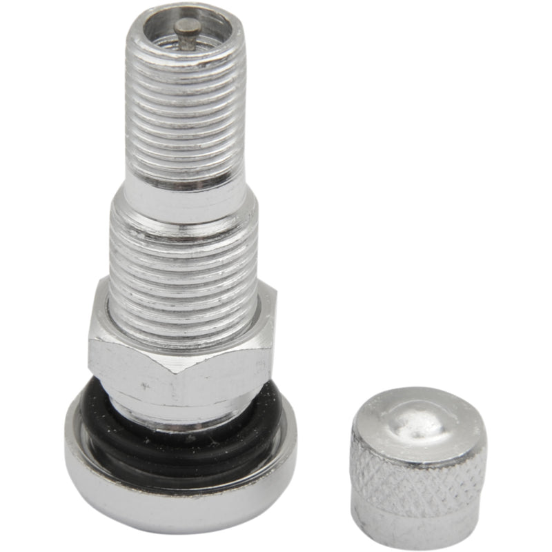 K&L Supply Valve Stem - Straight - Silver 32-2977 | Valve Stems Cores