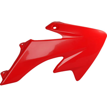 POLISPORT Radiator Cover - '04 OEM Red - CRF 50F 8429900003 by Polisport