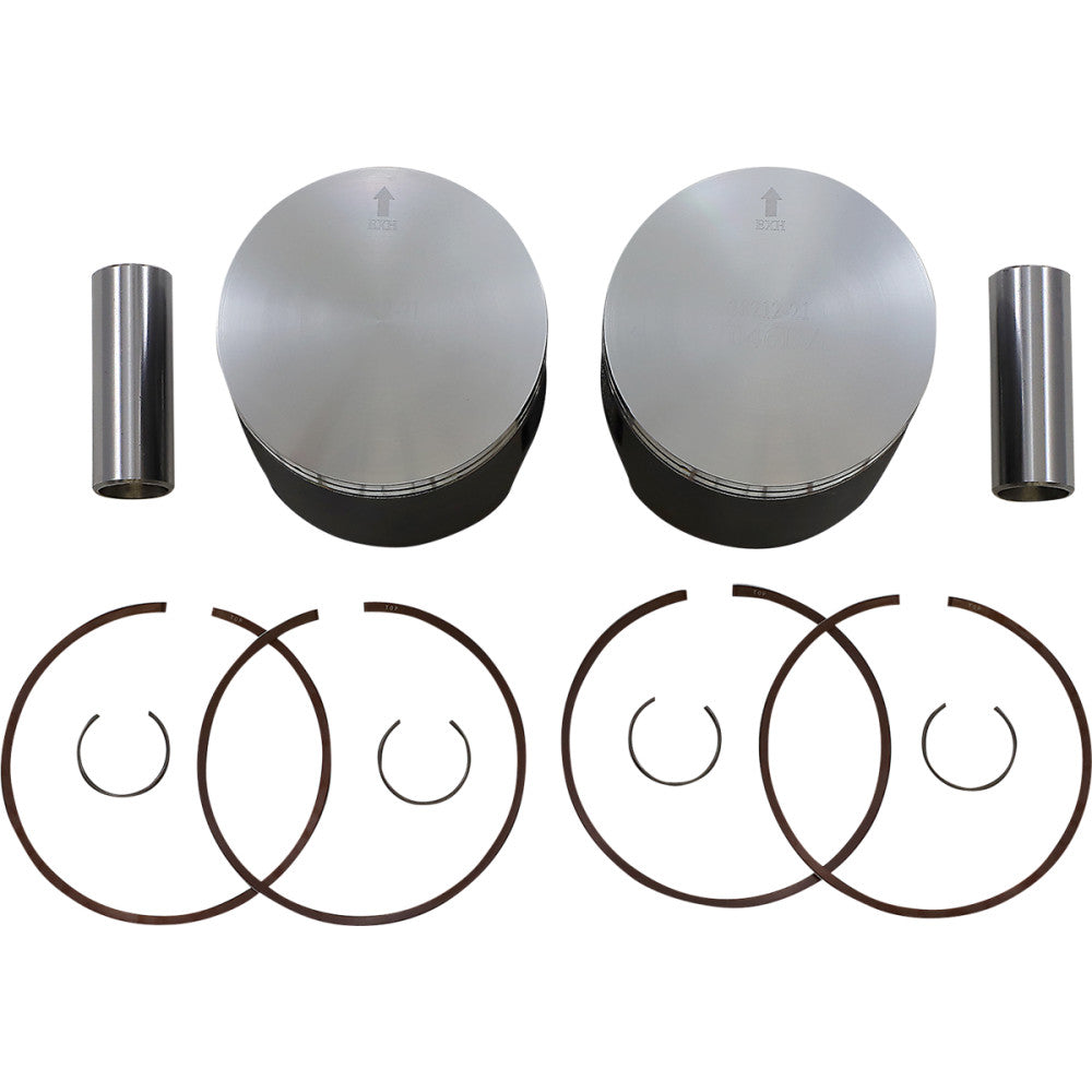 WOSSNER Piston Kit - 75.87 mm - Ski Doo | Lynx K7046DA-2