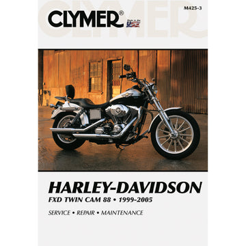 CLYMER Manual - Harley-Davidson - FXD Twin Cam 88 '99-'05 CM4253
