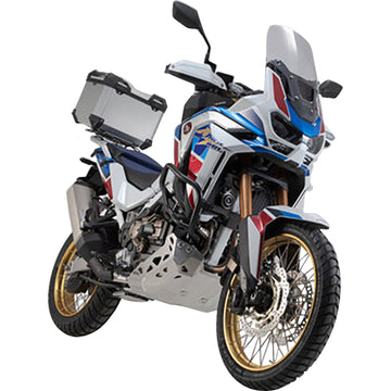 SW-Motech TRAX ADV Top Case System - Silver - Honda Africa Twin/Africa Twin Adventure Sport '19-'24 GPT.01.942.70000/S | Luggage Group