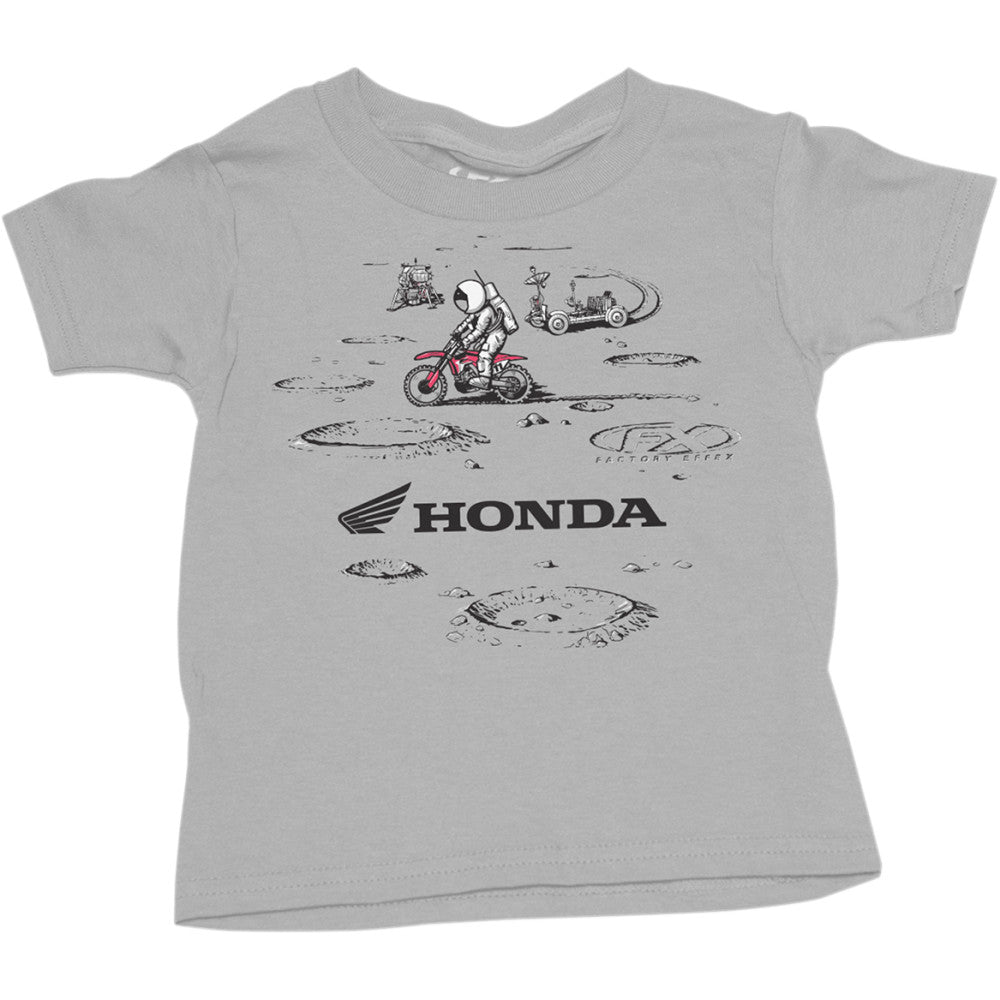 FACTORY EFFEX Toddler Honda Lunar T-Shirt - Heather Gray - 3T 22-83322