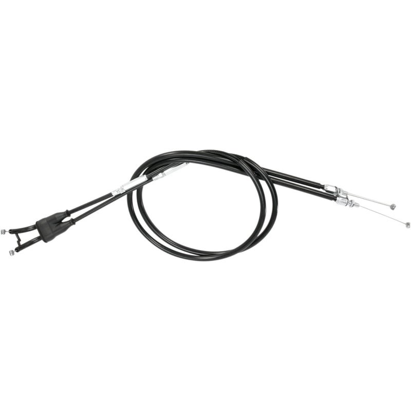 Motion Pro Black Vinyl Throttle Cable - Push/Pull - Kawasaki 03-0428