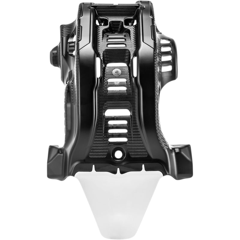 Acerbis Skid Plate - Black/White - Husqvarna | KTM 2736371007