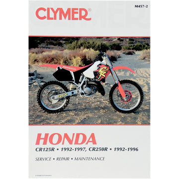 CLYMER Manual - Honda - CR125 / CR250 CM4572