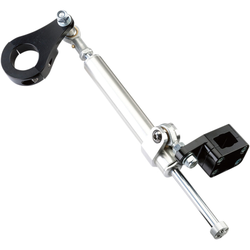 Moose Racing 7-Way Steering Stabilizer - Black BTS-RB54-BK
