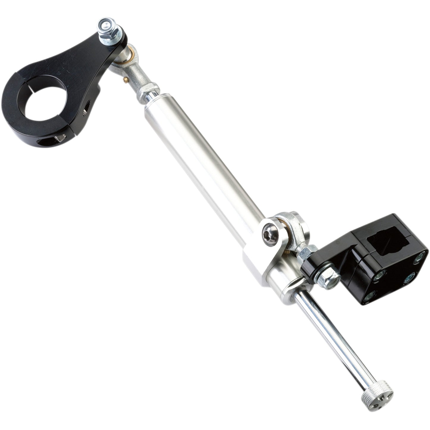 Moose Racing 7-Way Steering Stabilizer - Black BTS-RB542-BK