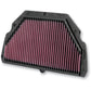 K & N OE Replacement High-Flow Air Filter - Honda HA-6099