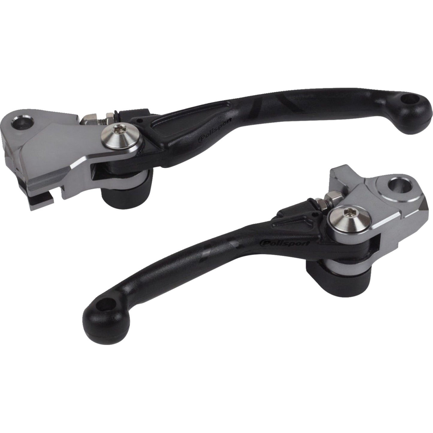 POLISPORT Pivot Unbreakable Lever Set - Black 8487200002 by Polisport