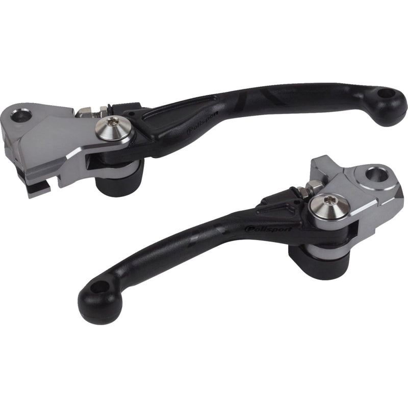 POLISPORT Pivot Unbreakable Lever Set - Black 8487200002 by Polisport