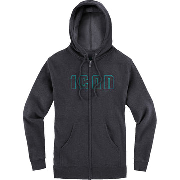 ICON Women's Kat Stevens* Hoodie - Charcoal - Large 3051-1212