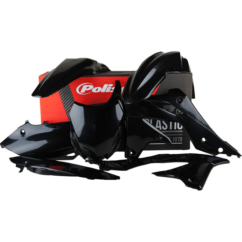 POLISPORT Body Kit - Complete - Black - KX 250F 90544 by Polisport