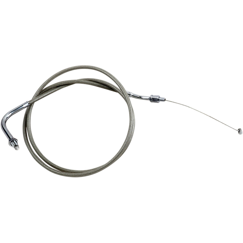 MOTION PRO Throttle Cable - Push - XV19 - Stainless Steel 65-0302 by Motion Pro