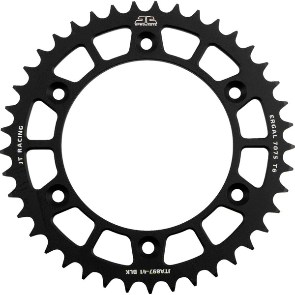 JT Sprockets Rear Sprocket - Black - 41 Tooth JTA897.41BLK