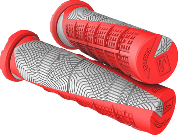Scott Deuce ATV Grips - Red/Gray 217892-5858