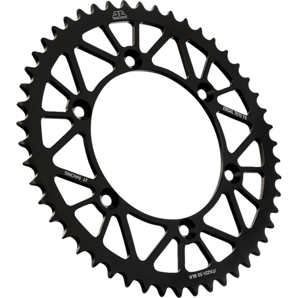 JT Sprockets Rear Sprocket - Black - 50 Tooth - Yamaha JTA251.50BLK