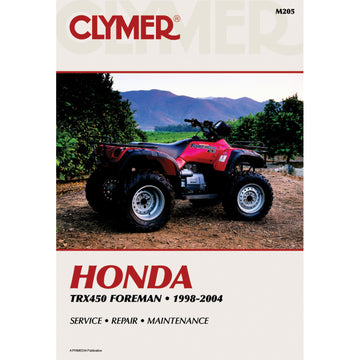 CLYMER Manual - Honda - TRX450 Foreman CM205