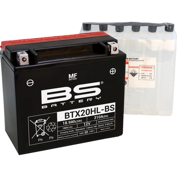 BS Battery Battery - BTX20HL-BS (YTX) 300614