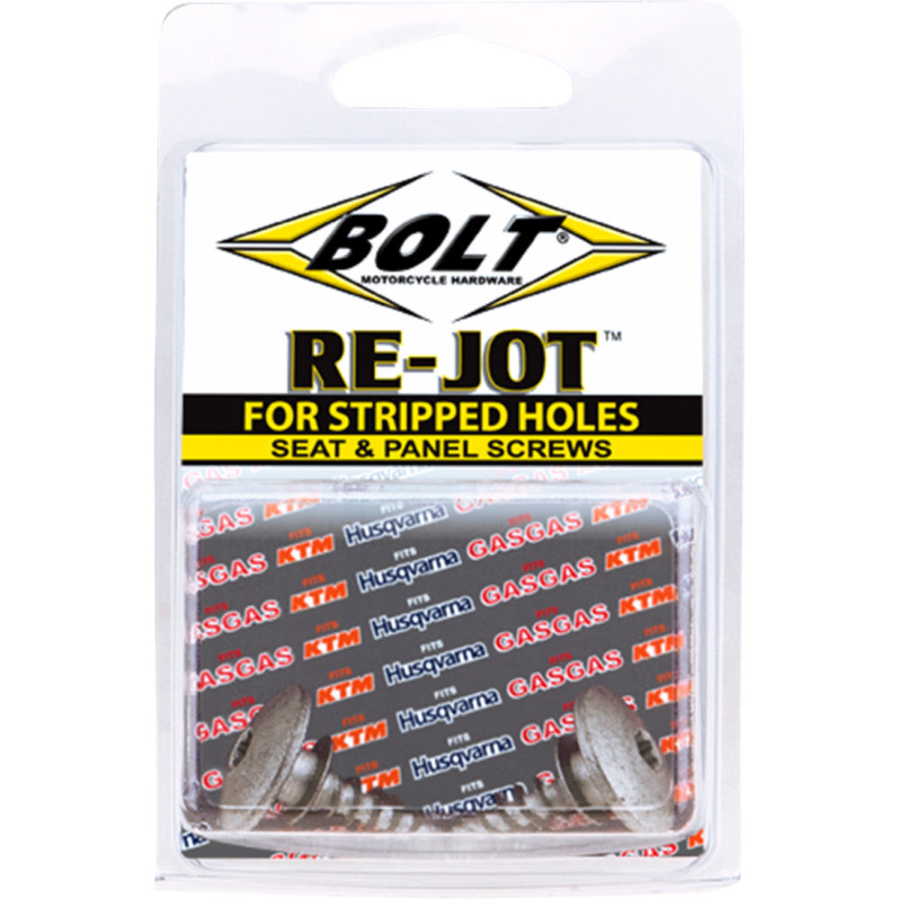 BOLT Screws - Re-Jot/Seat/Panel - Silver REJOT-SHS