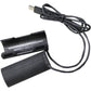 Koso X-Claws Heated Grips Clamp-On Sleeve Usb Black