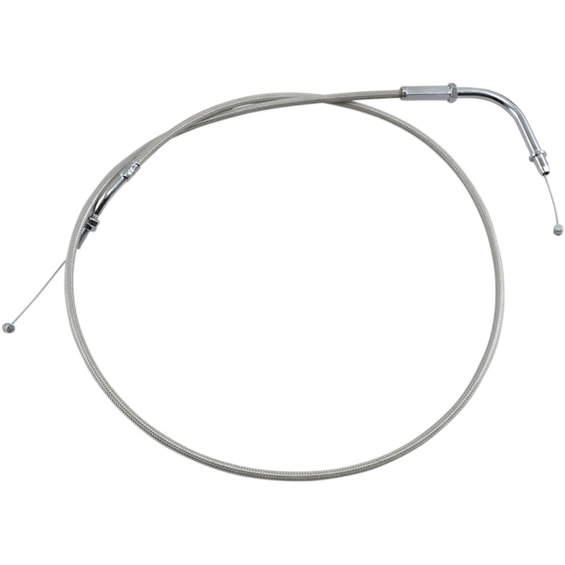Motion Pro Throttle Cable - Pull - Yamaha - Stainless Steel 65-0263