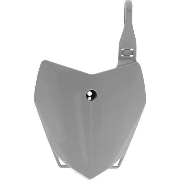 Acerbis Front Number Plate - Gray - KLX 110/110L 2780400011
