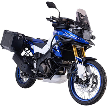 SW-Motech TRAX ADV Aluminum Case System - Black - Suzuki V-Strom 1050 DE '23-'24 KFT.05.965.70000/B | Luggage Group