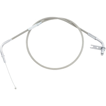 MOTION PRO Throttle Cable - Pull - Kawasaki - Stainless Steel 63-0272 by Motion Pro