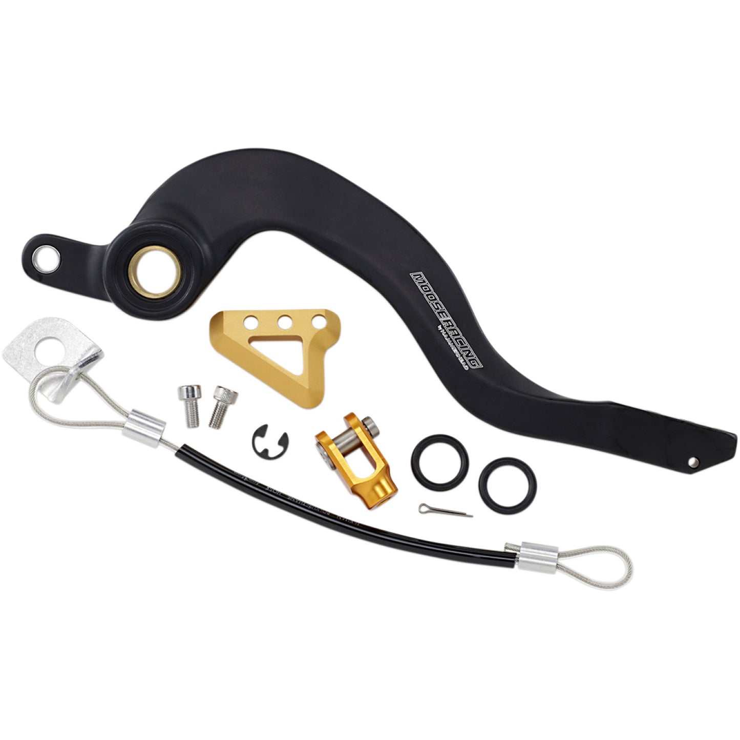 Moose Racing Brake Pedal - Gold - Suzuki 82-0452-21-55