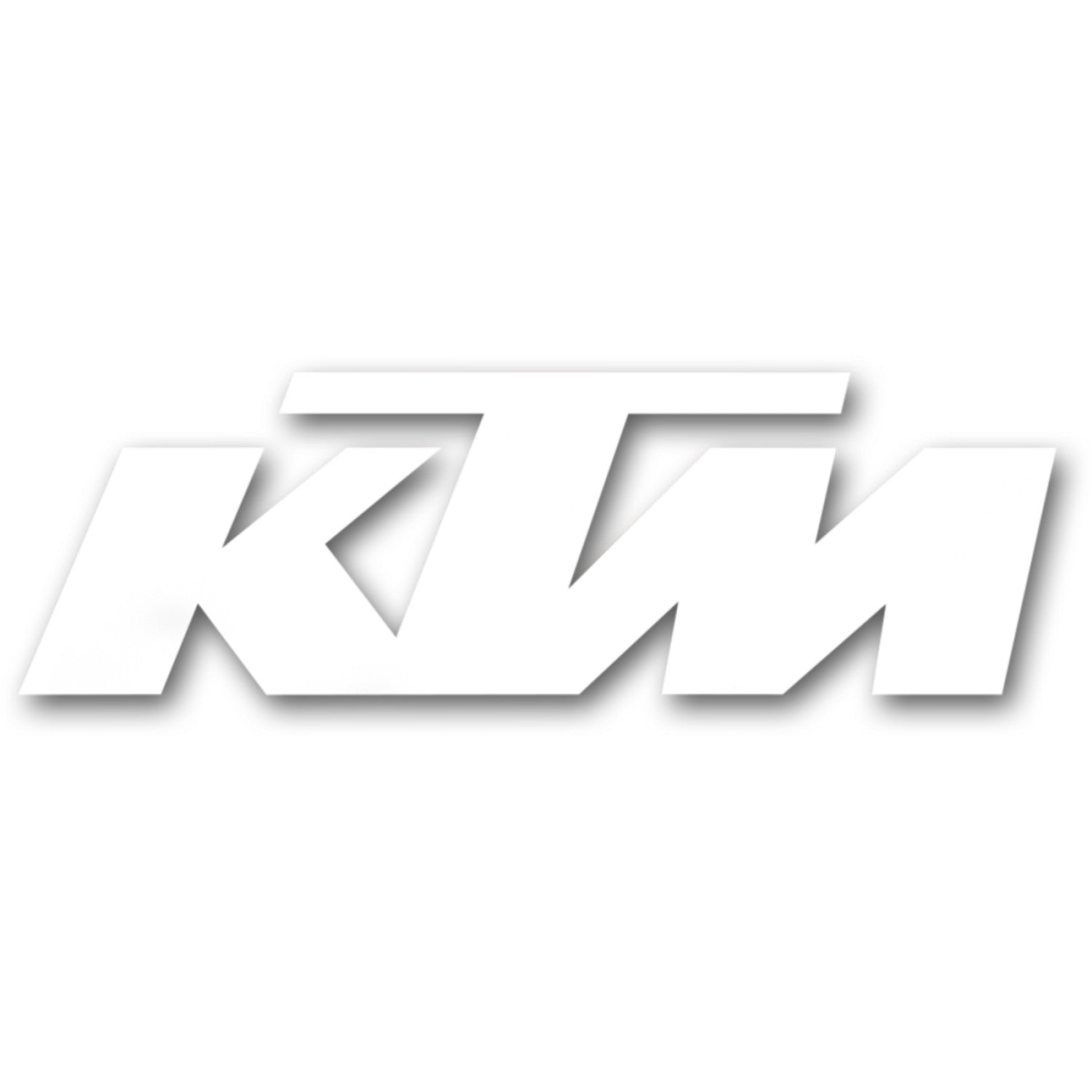 FACTORY EFFEX Die-Cut Decal - 1' - KTM White 19-94550