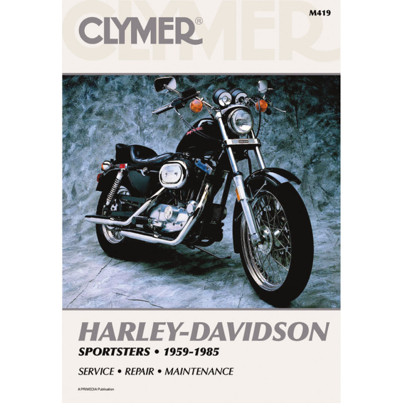 CLYMER Manual - Harley-Davidson - Sportsters CM419