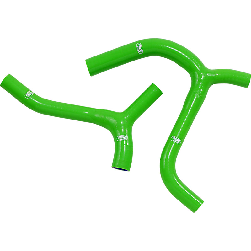 Moose Racing Race Fit Radiator Hose Kit - Green - Kawasaki KAW-92GN