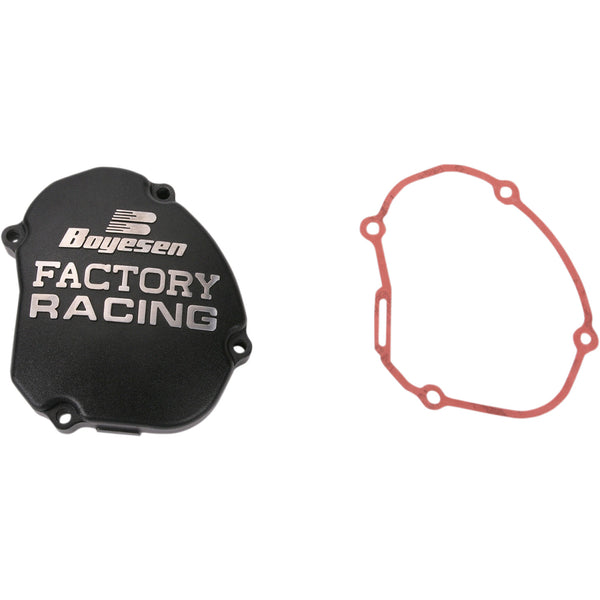 Boyesen Ignition Cover - Black - Yamaha SC-33AB