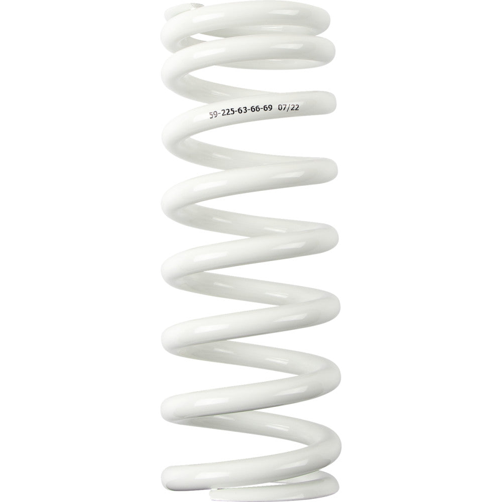 Moose Offroad Shock Spring - 59 mm OD - 63/66/69 n/mm - White 1312-1015