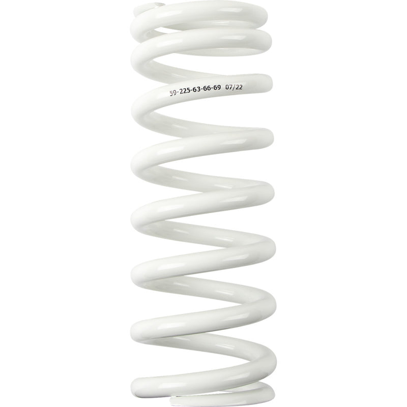 Moose Offroad Shock Spring - 59 mm OD - 63/66/69 n/mm - White 1312-1015