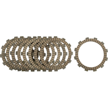 HINSON RACING Clutch Plate Kit - Fiber - CRF250R/RX FP094-9-001 by Hinson Racing Clutch Plates & Springs