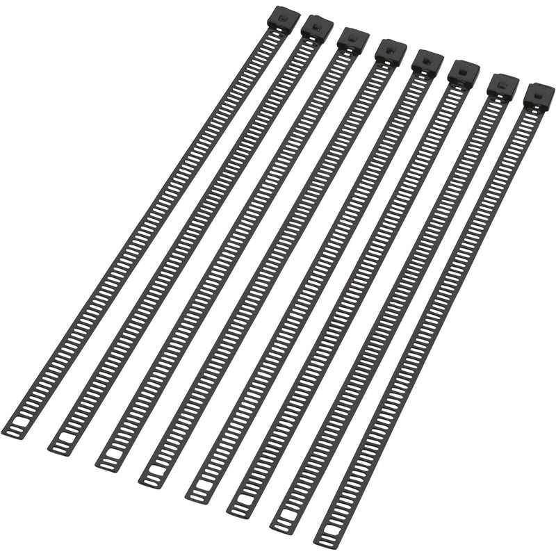 Moose Racing Cable Tie - Black - 8" - 8 Pack 304-0510