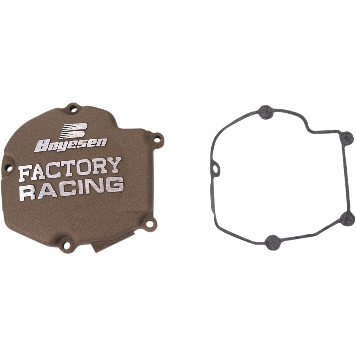 BOYESEN Ignition Cover - Magnesium - Kawasaki KX125 SC-11AM