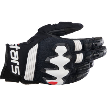 ALPINESTARS Halo Gloves - Black/White - 2XL 3504822-12-2X