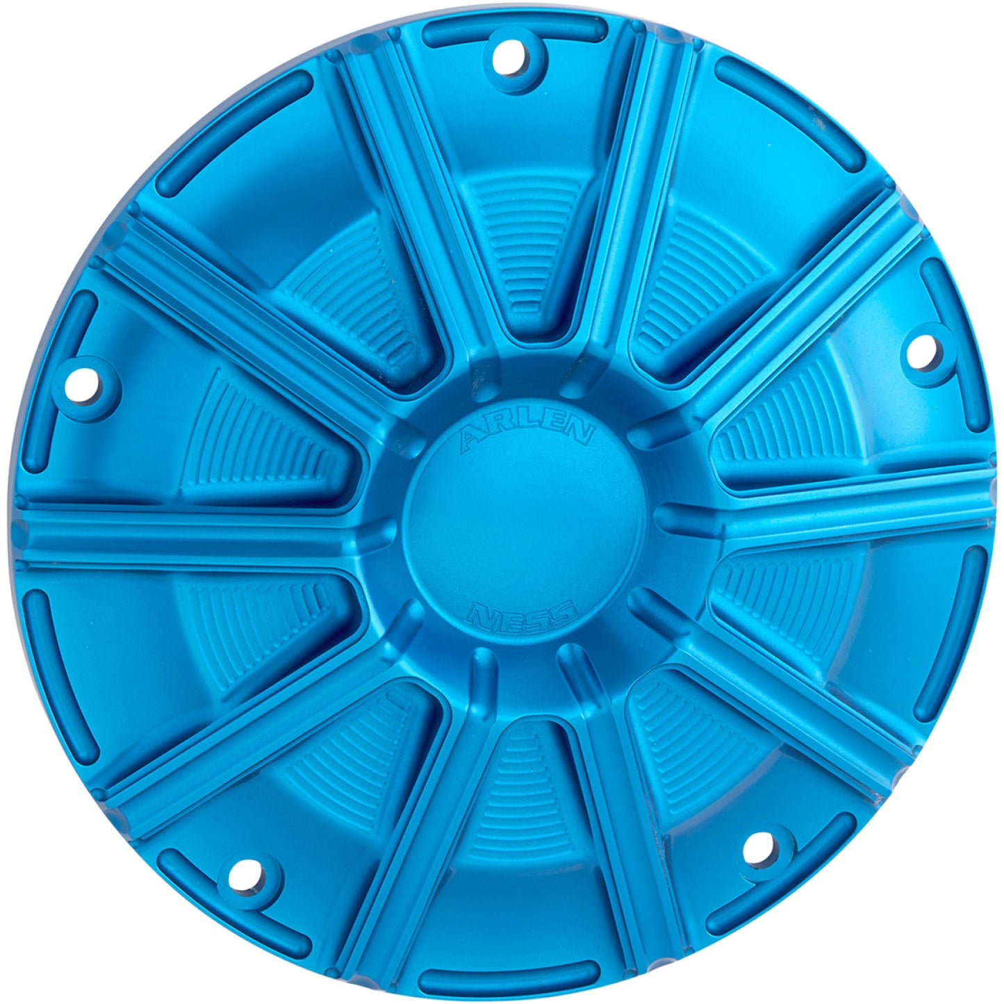 Arlen Ness 10-Gauge Derby Cover - Blue - Touring/Trike 700-003