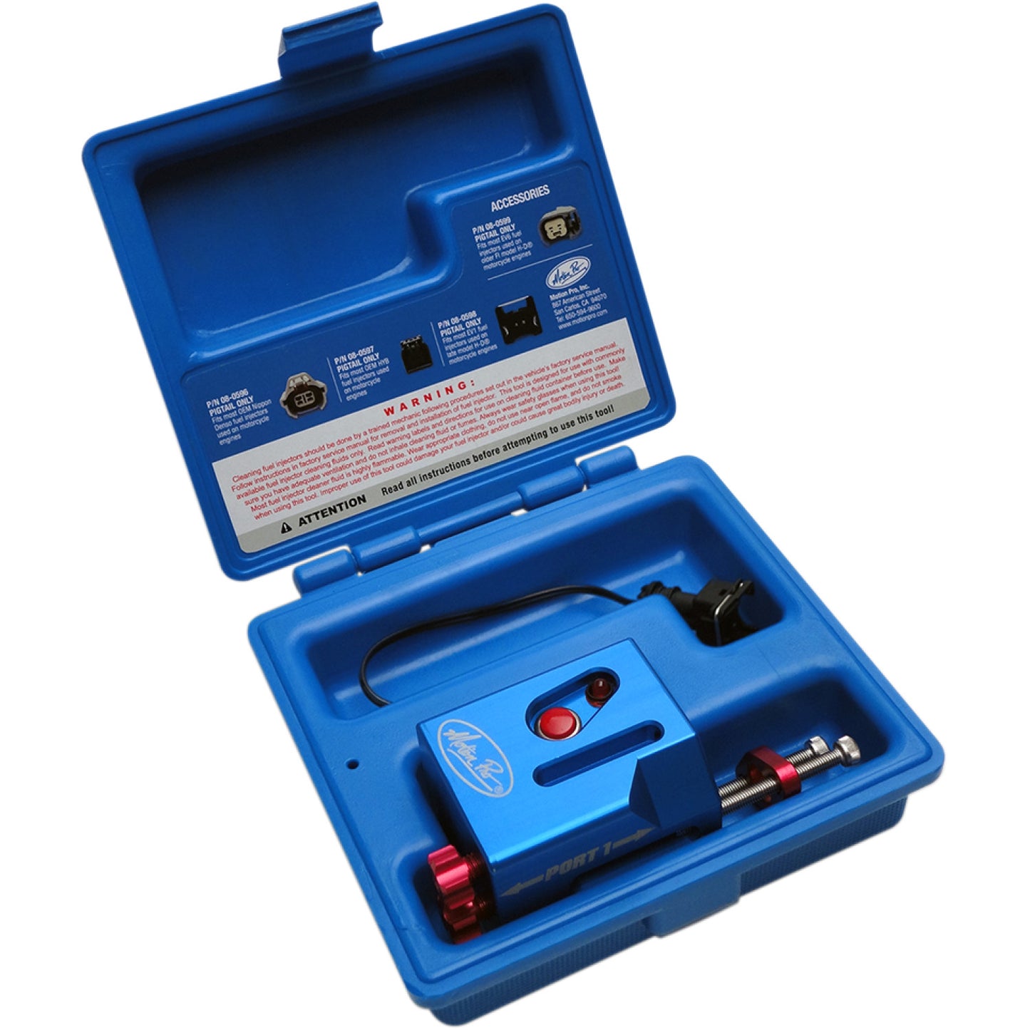 Motion Pro Fuel Injector Cleaner - For EV1 Fuel Injector - Kit 08-0594