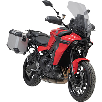 SW-Motech TRAX ADV Aluminum Case System - Silver - Yamaha Tracer 9 GT '21-'24 KFT.06.921.70000/S | Luggage Group