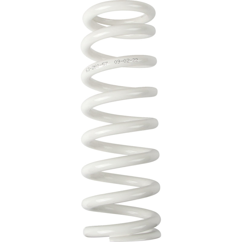 Moose Offroad Shock Spring - 63 mm OD - 57 n/mm - White 1312-0983