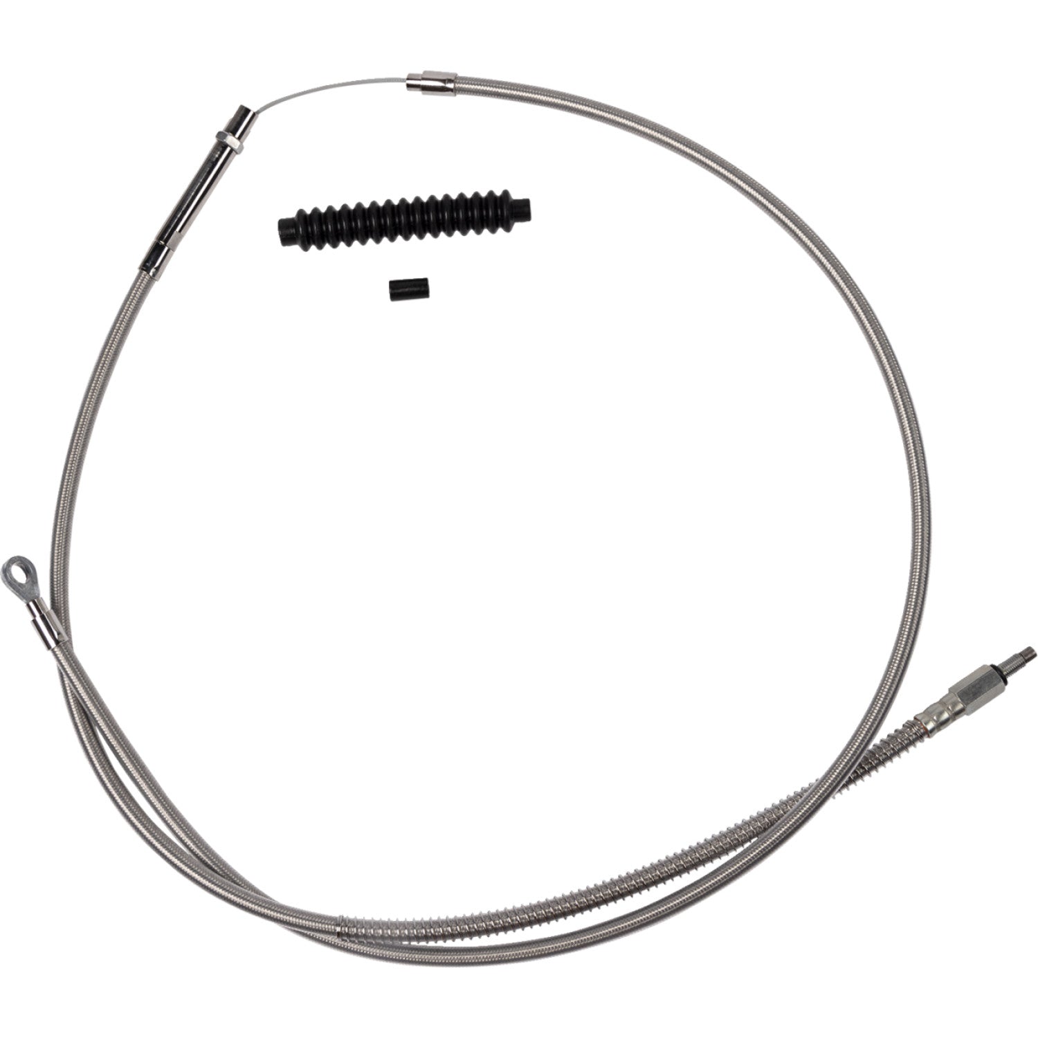 Barnett High-Efficiency Stainless Steel Clutch Cable for Harley-Davidson - +6" 102-30-10062-6 | Cables Clutch