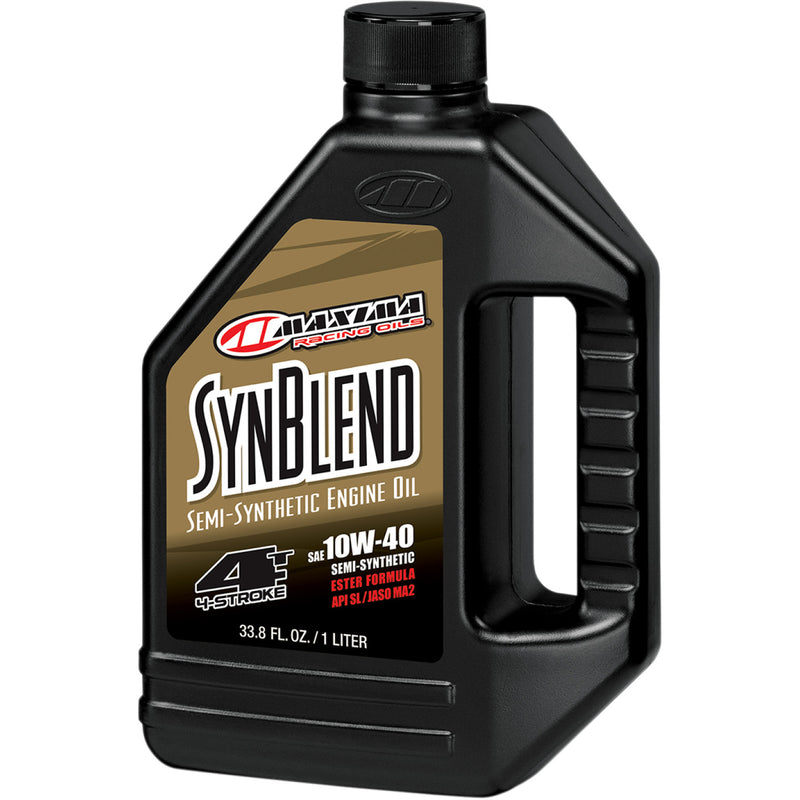 Maxima Racing Oil SynBlend Semi-Synthetic Oil - 10W40 - 1L 34901B