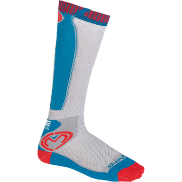 Moose Racing Sahara Socks - Red/White/Blue - Small/Medium 3431-0601