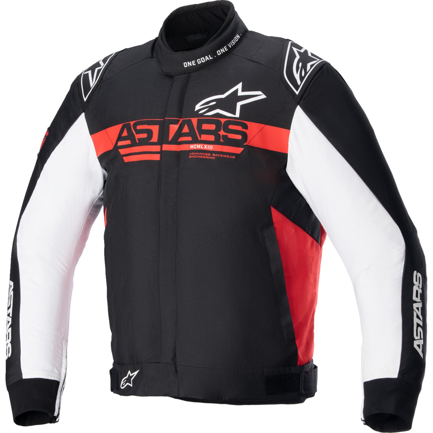 ALPINESTARS Monza Sport Jacket - Black/Red/White - XL 3306723-1342-XL